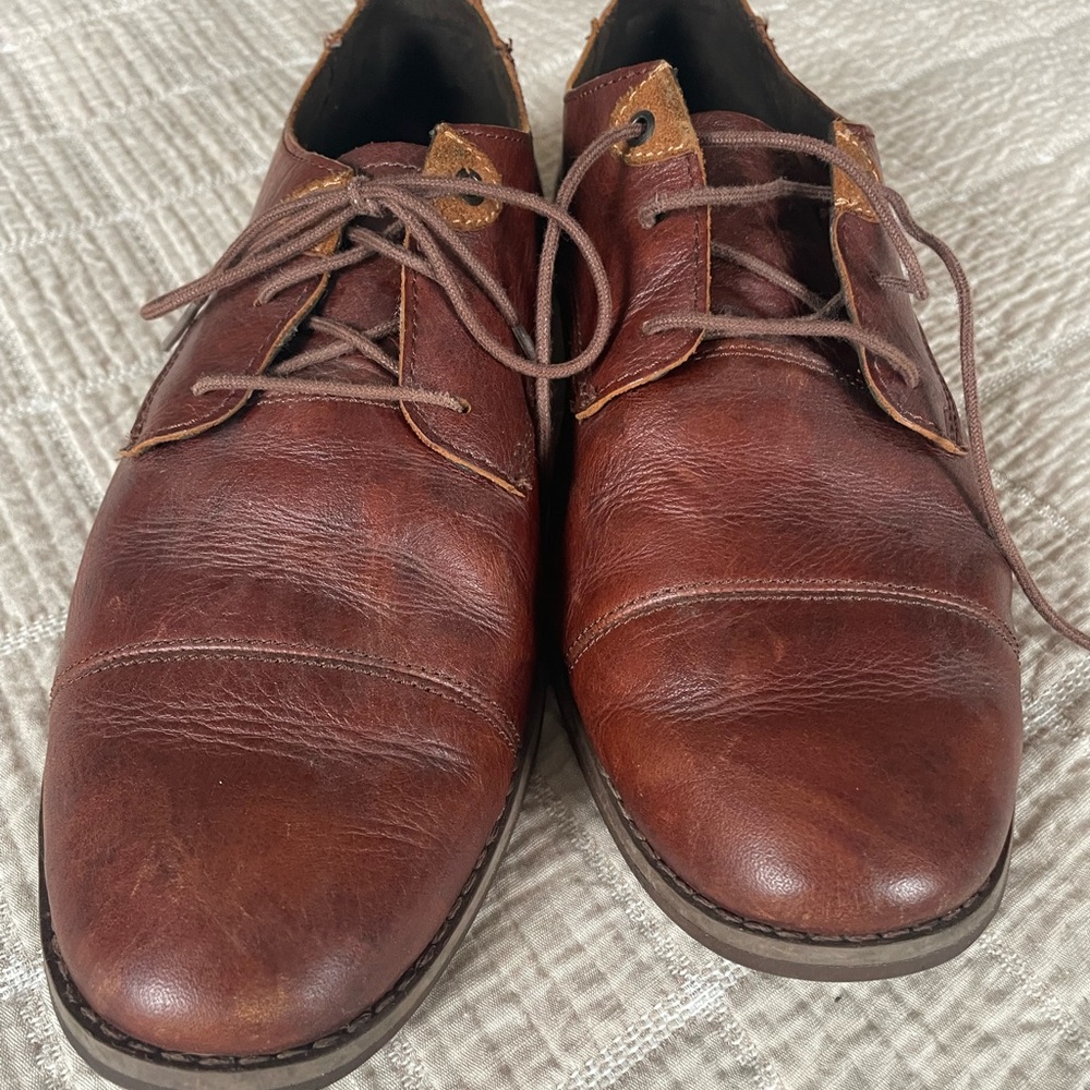Timberland Brown Classic Leather Oxfords